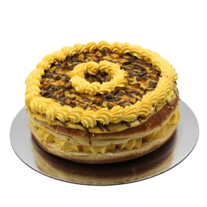 <span style="color:#D1678A">Honeycomb Ring Cake